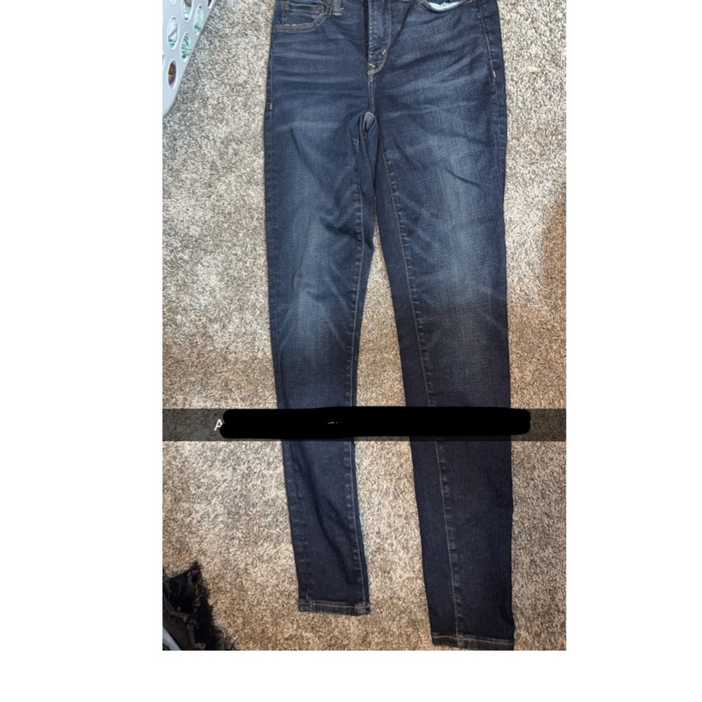 Women's Dark Blue Jeans